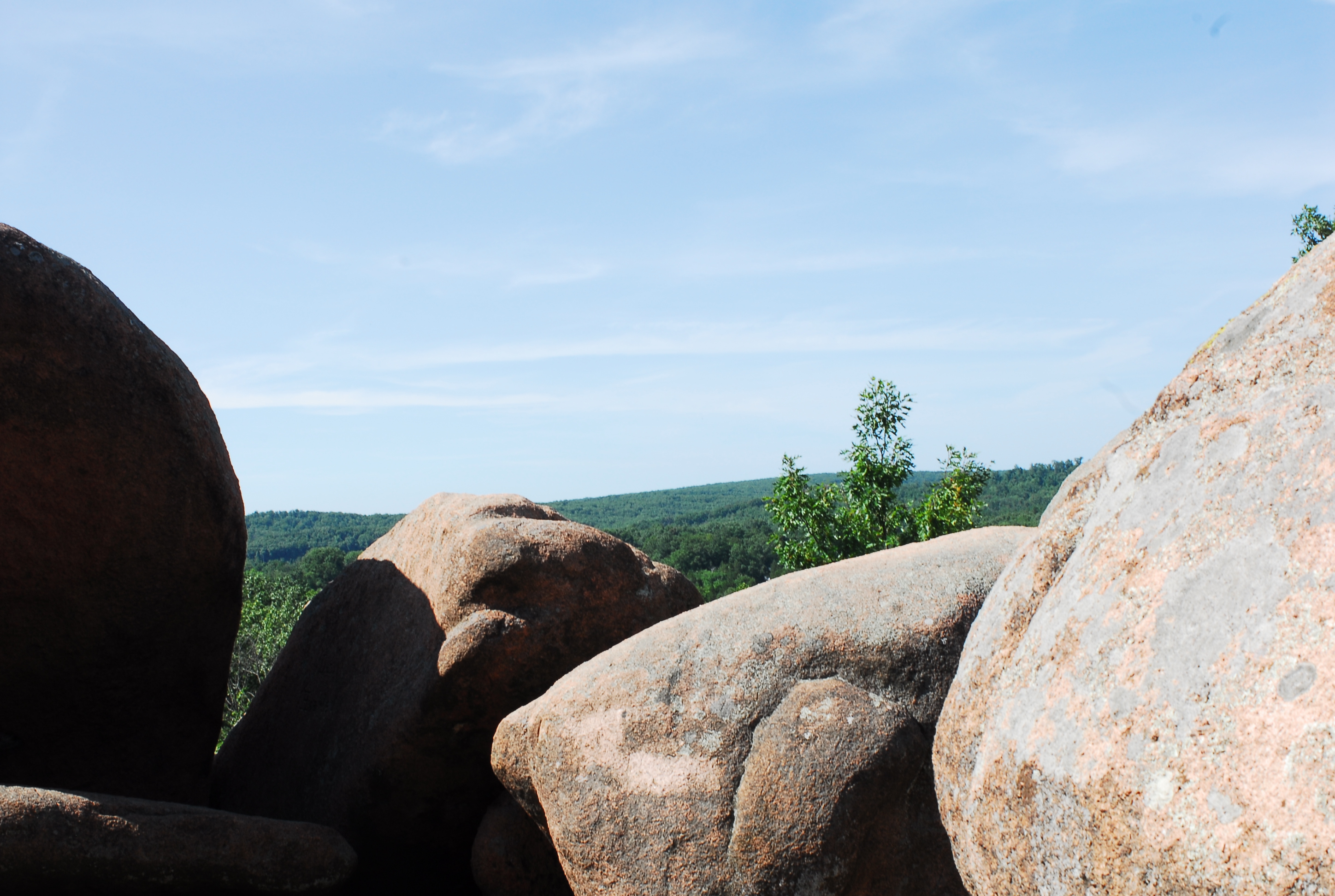 4 large rocks