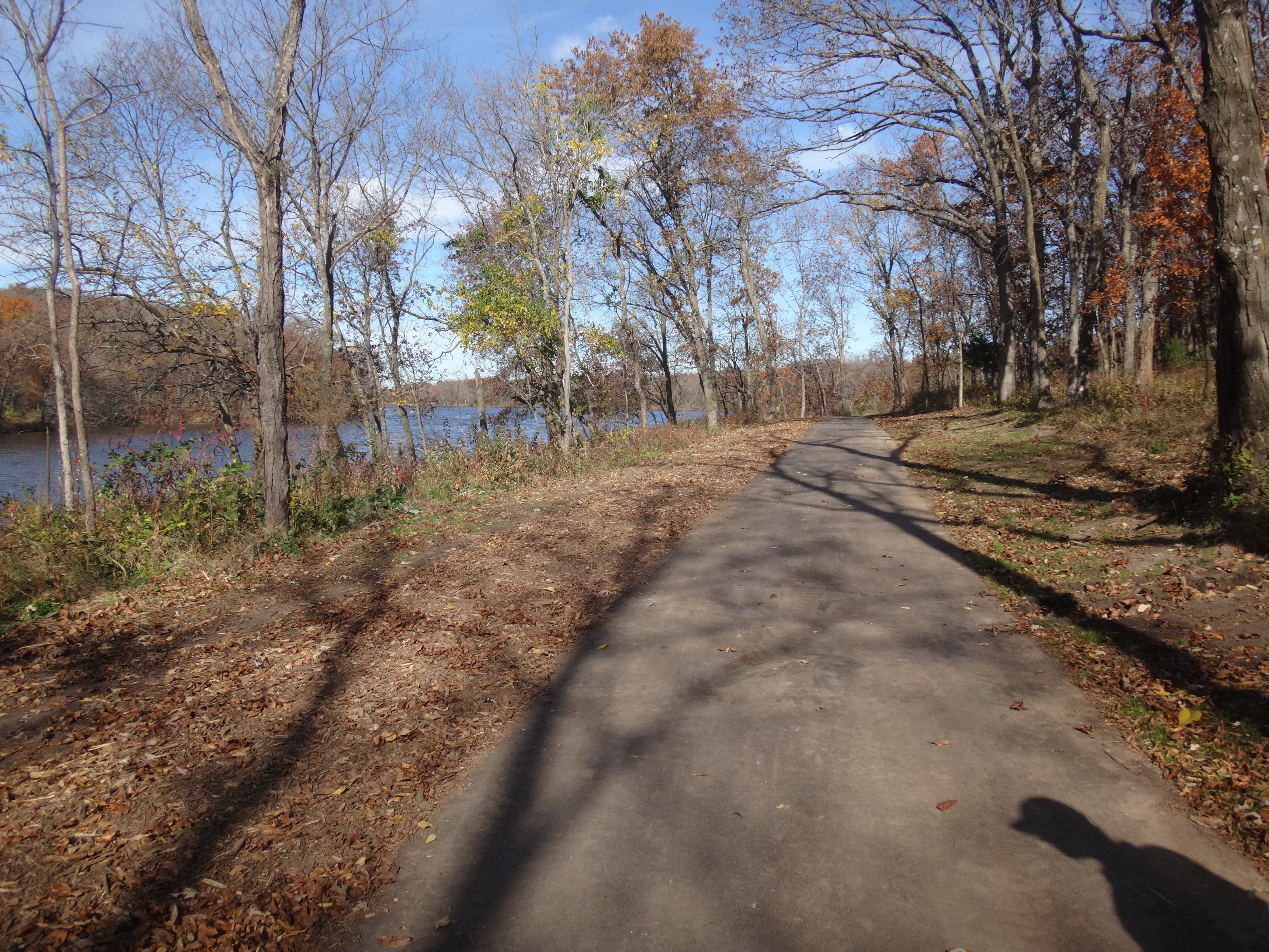 a paved trail