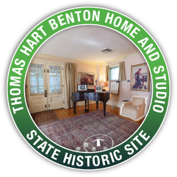 Thomas Hart Benton Home and Studio State Historic Site Virtual 360 Tour