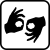 ASL hands symbol