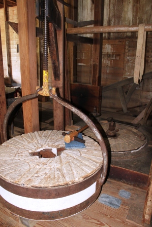 mill machinery inside the mill