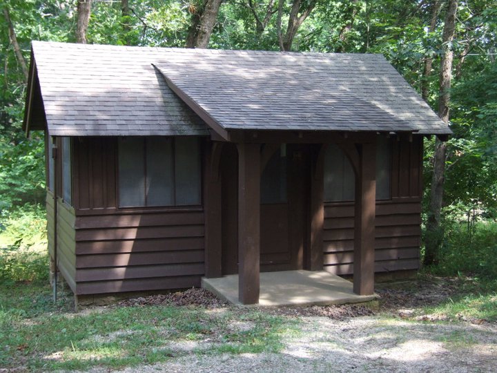 exterior of a cabin