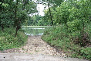 gravel boat launch 