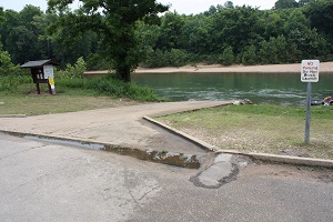 concrete boat launch