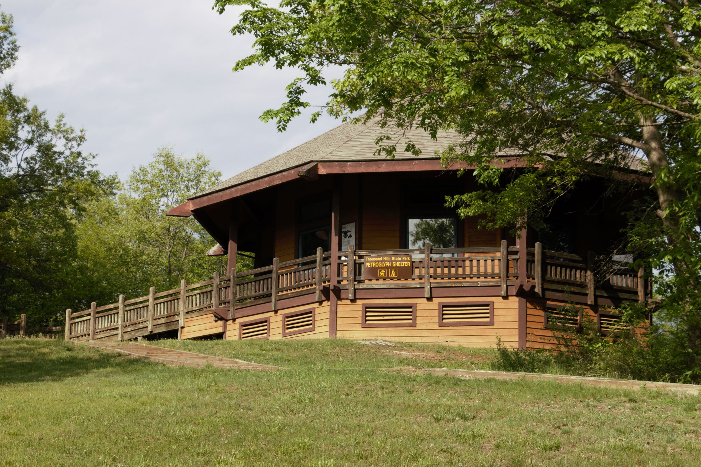 Exterior of Petroglyph Shelter