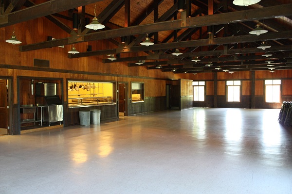 interior of dining hall