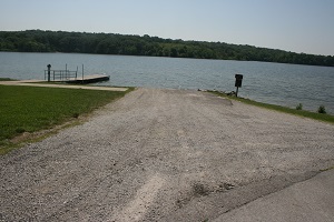 gravel boat launch