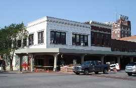 More of the canopy along E. Broadway