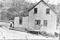 historic photo of Davis Mill