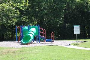 Slide at playground