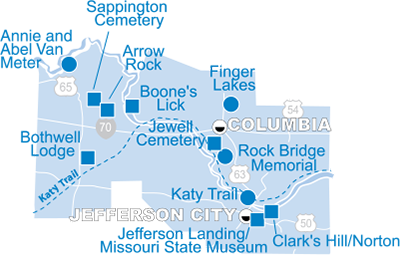 Missouri State Parks and Historic Sites - Central Region