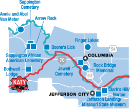 Missouri State Parks and Historic Sites - Central Region
