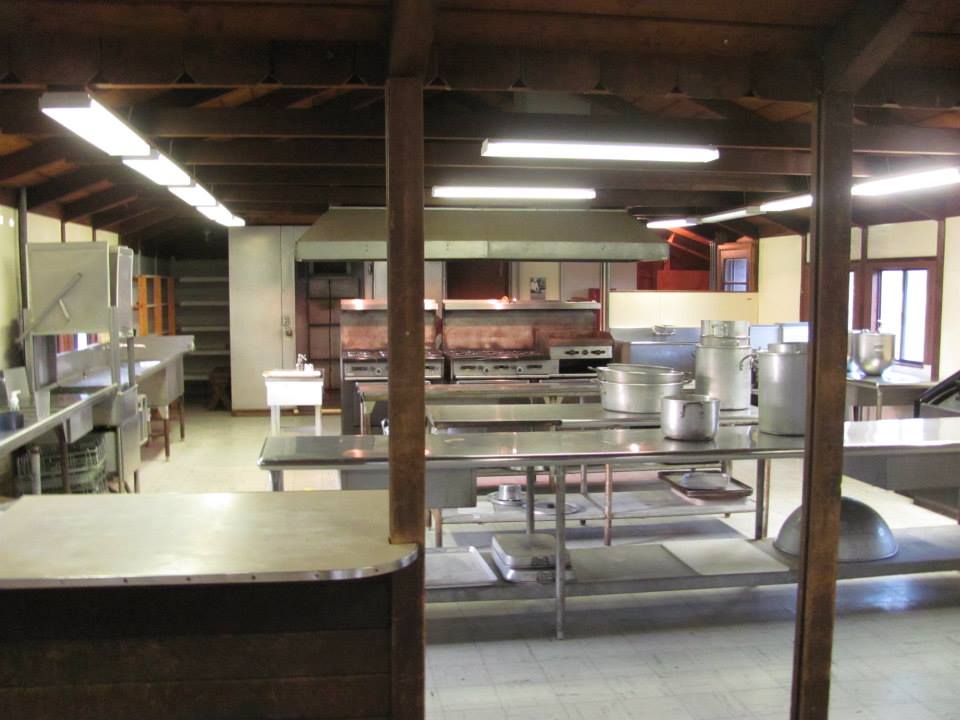 kitchen in dining hall