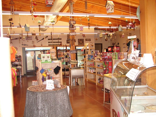 interior of store