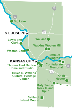 Missouri State Parks and Historic Sites - Central Region