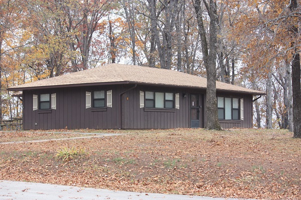 exterior of a cabin