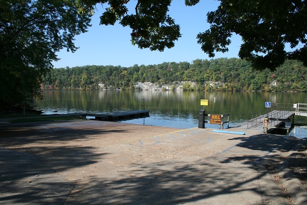 concrete boat launch