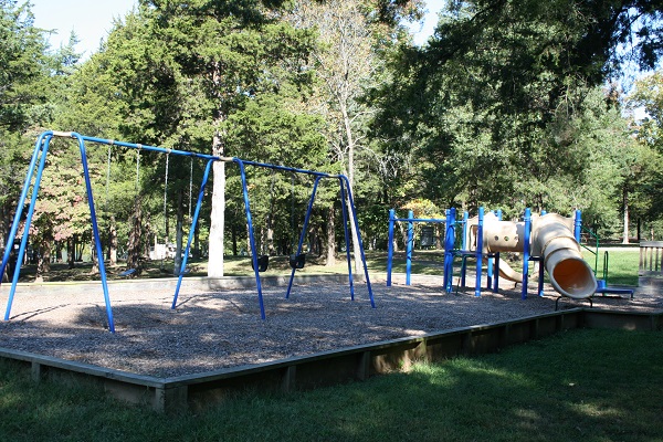 swings and a slide