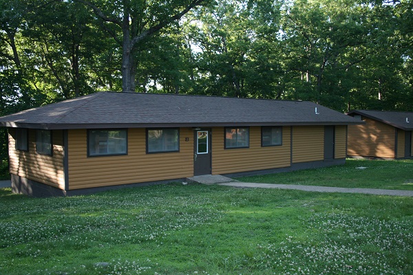 exterior of a cabin