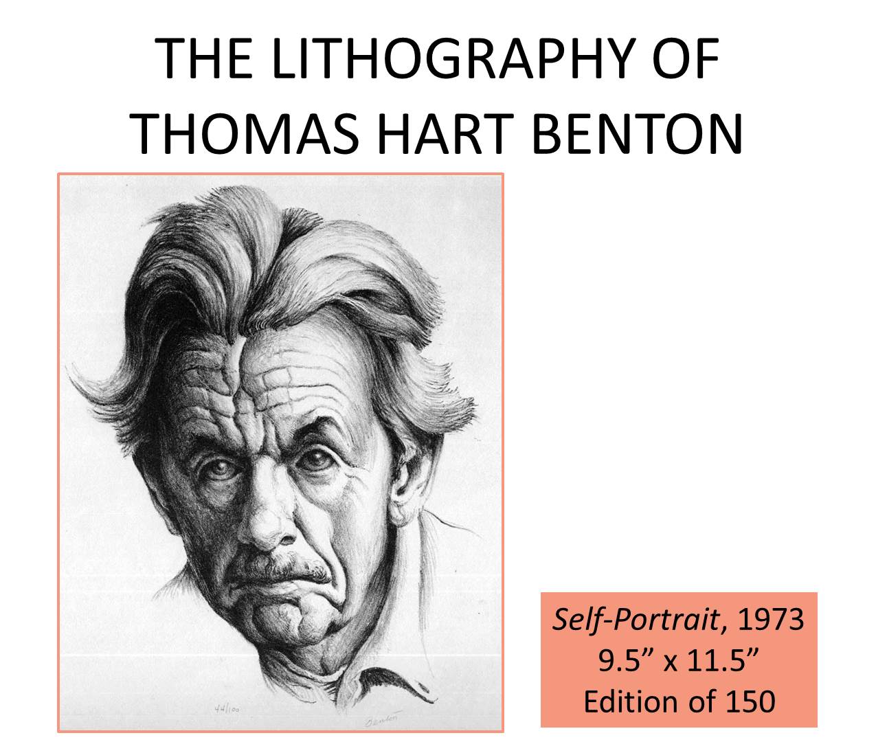 self portrait of Benton