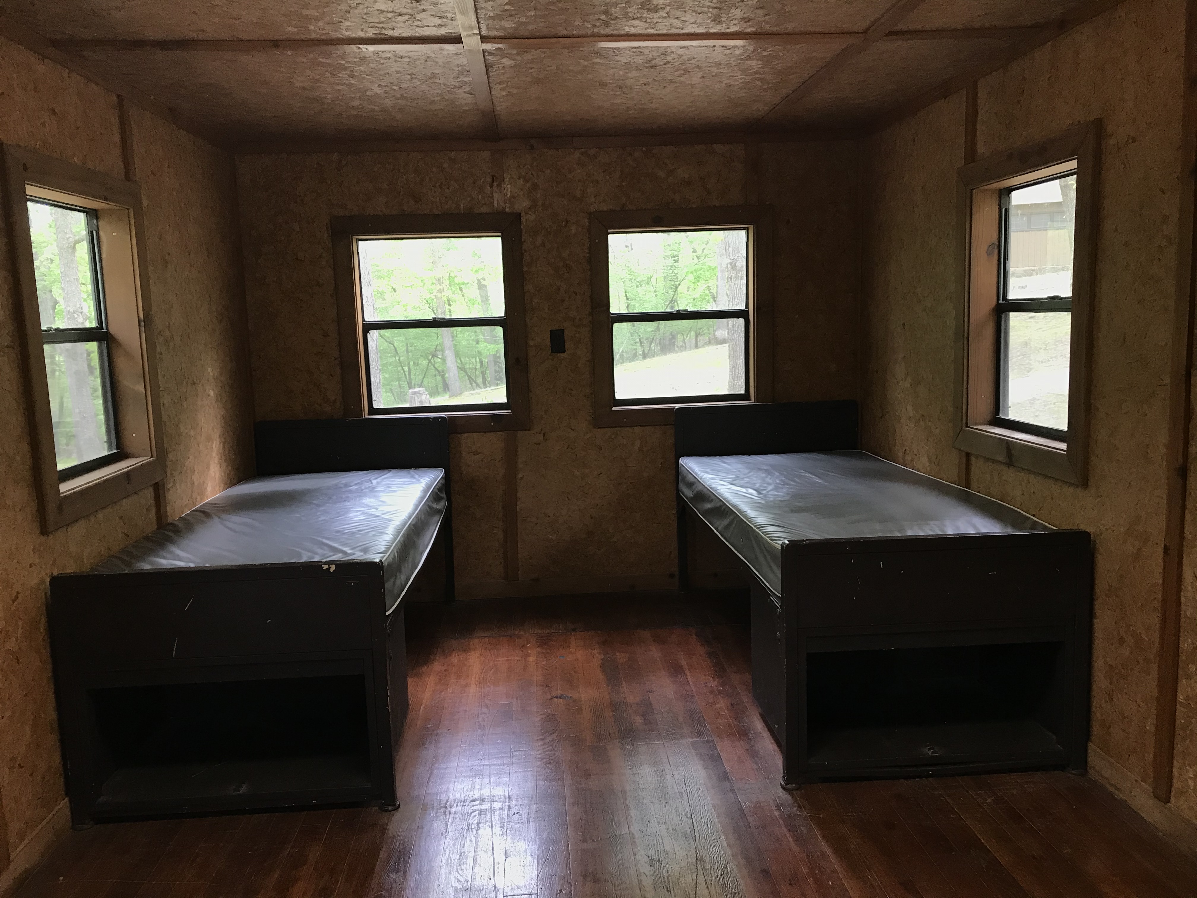 Red Bud cabin interior