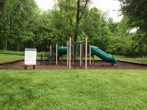 playground equipment with slides