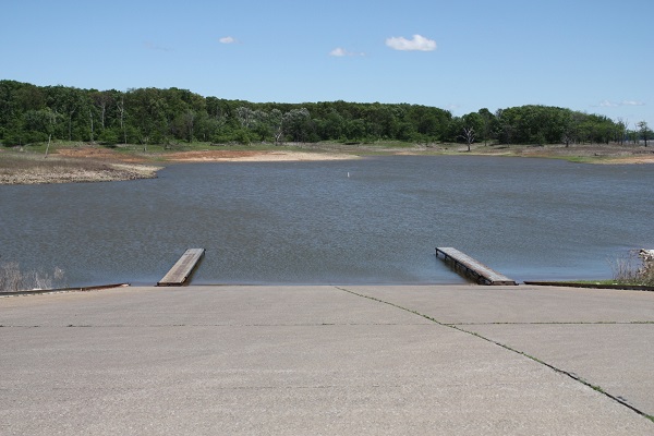 concrete boat ramp