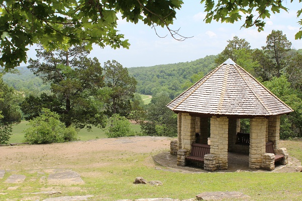 octagon stone shelter